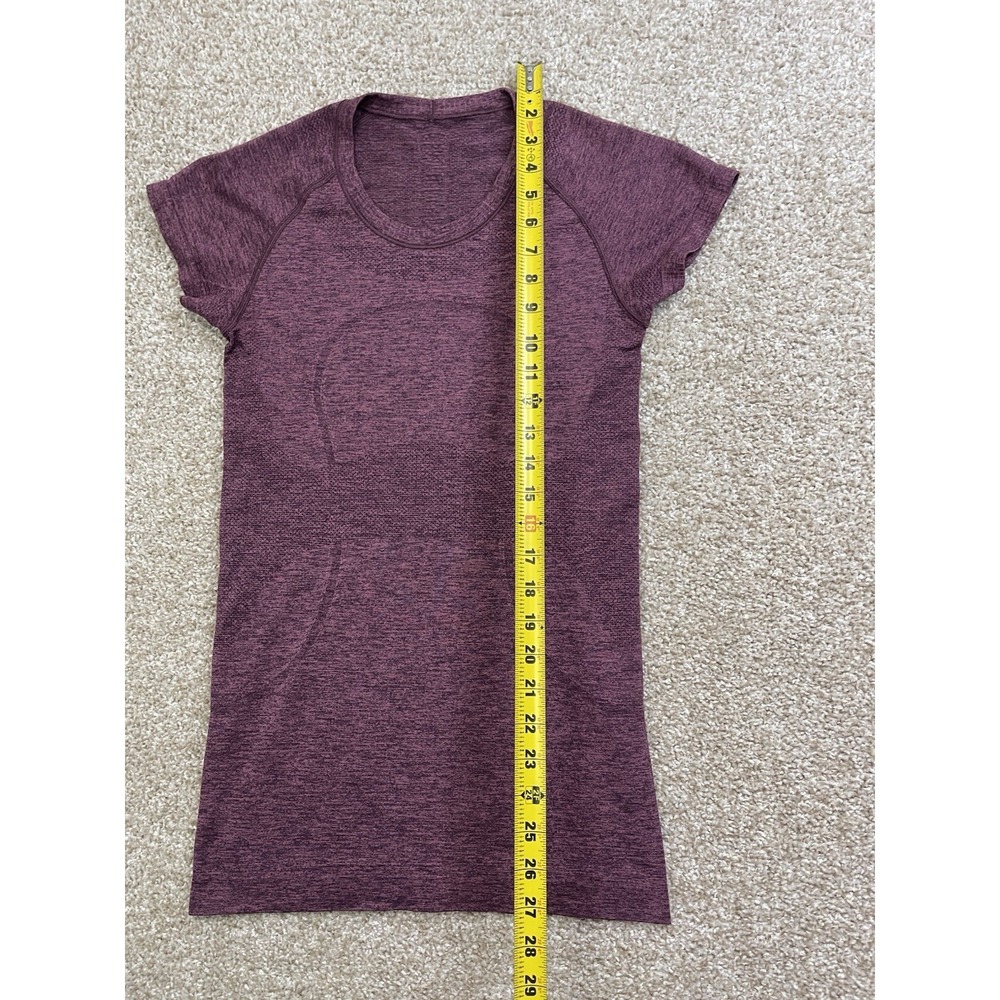 Lululemon Ocher Swiftly Tech SS Short Sleeve Shirt 6 - Picture 6 of 8